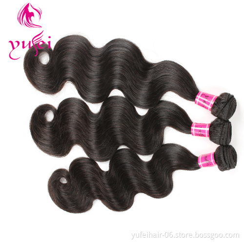 YUFEI hair bundles ,brazilian body wave bundles,virgin human hair